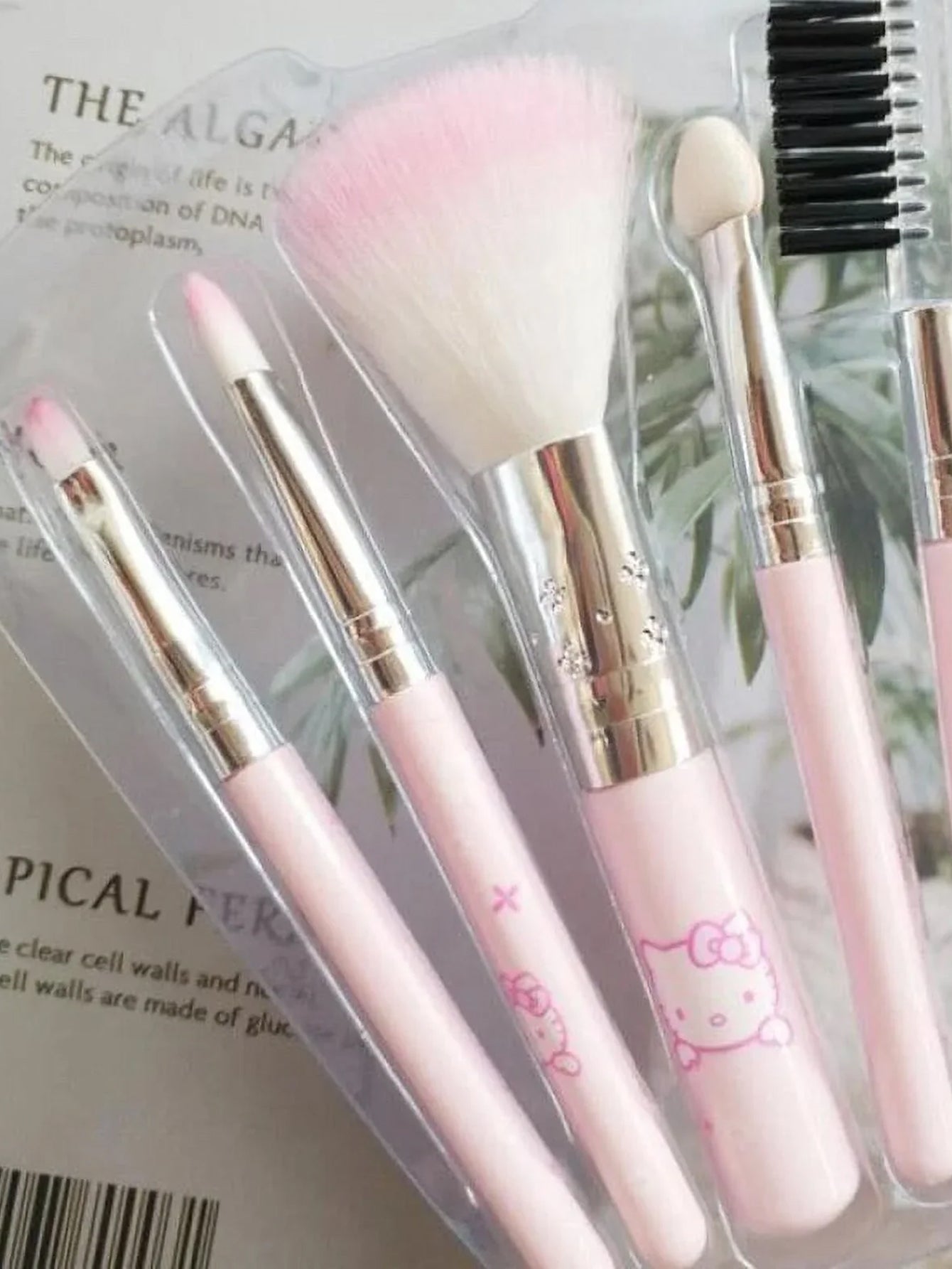 5pcs Hello Kitty Makeup Brush Set - FD ⚡