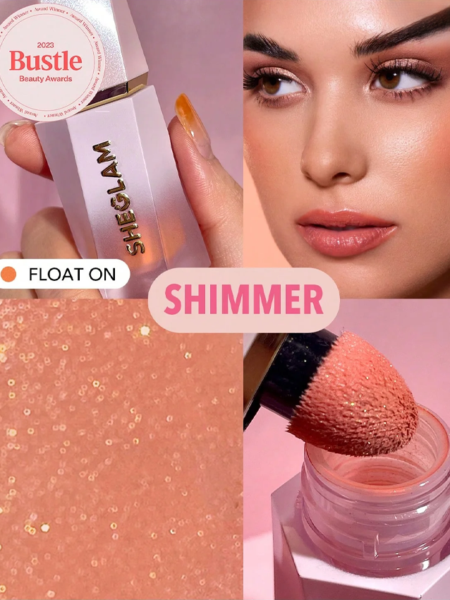 Shimmer Finish Color Bloom Dayglow Liquid Blush- FD ⚡