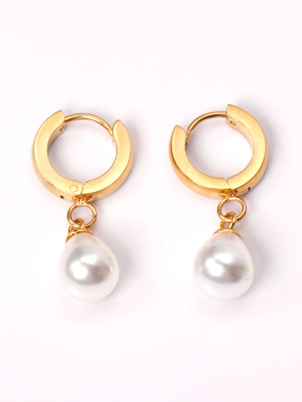 Stainless Steel Ball Earrings - FD ⚡