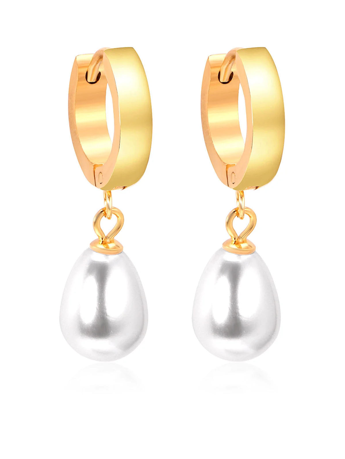 Stainless Steel Ball Earrings - FD ⚡