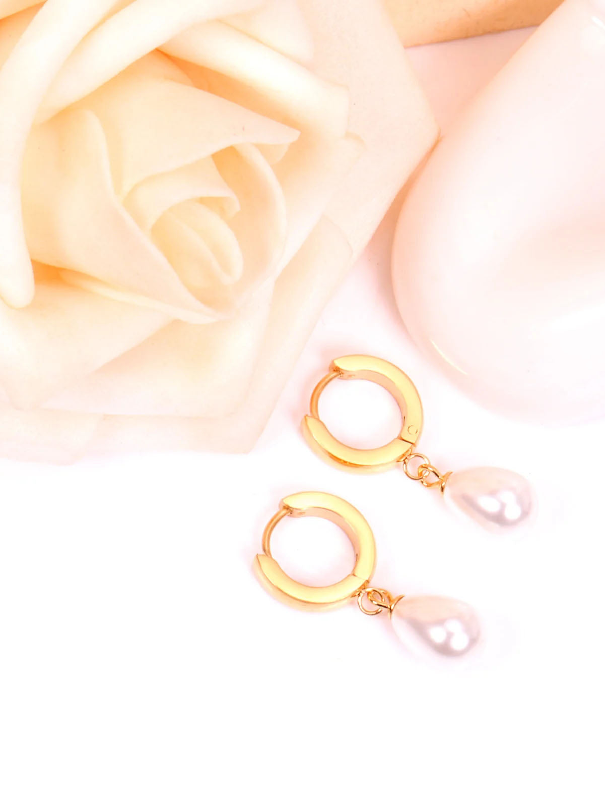 Stainless Steel Ball Earrings - FD ⚡