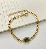 Rhinestone Engraved Bracelet - FD ⚡