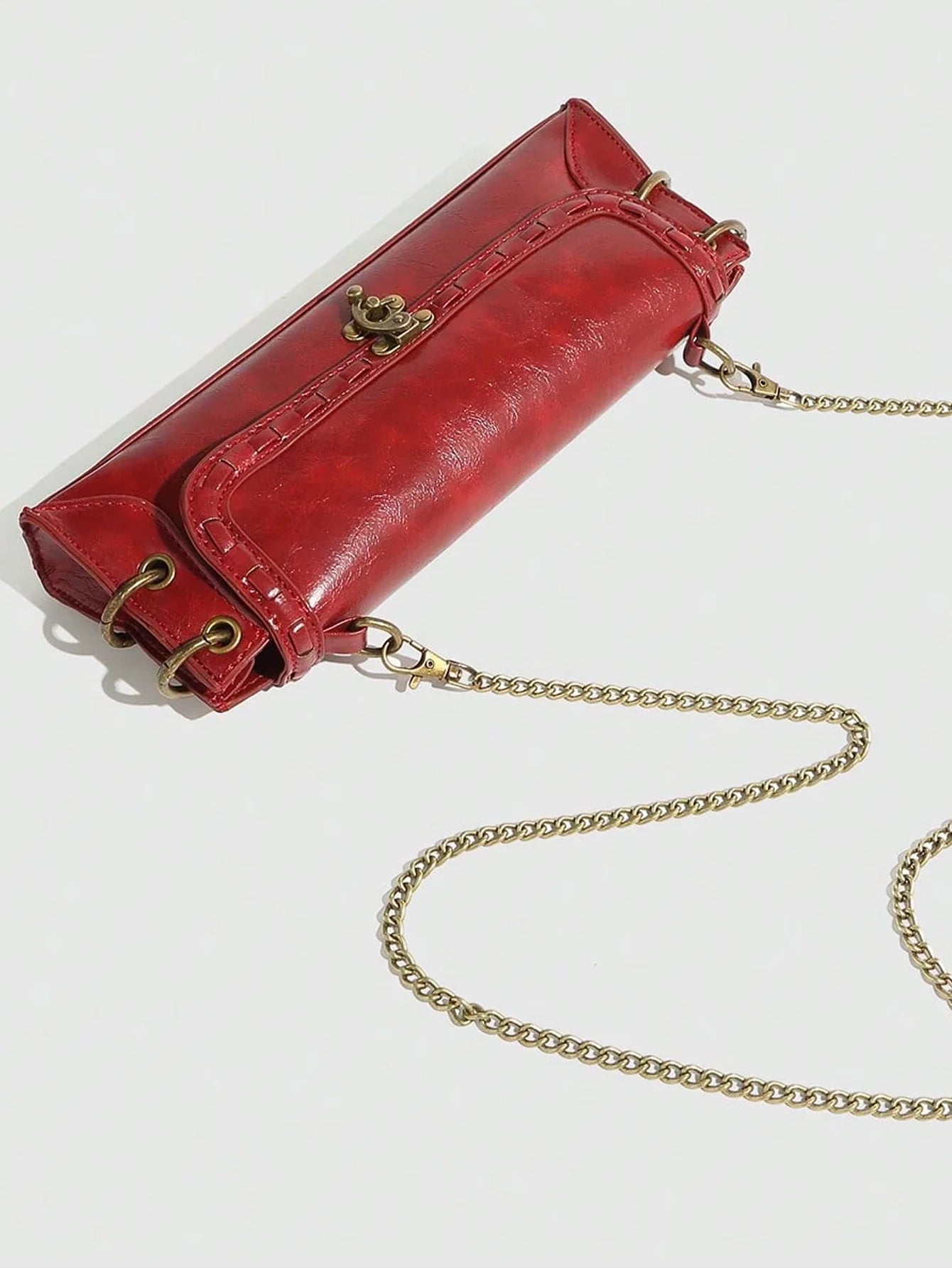 Versatile Bull Inspired Riviera Crossbody In Burgundy