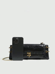 Versatile Bull Inspired Riviera Crossbody In Black
