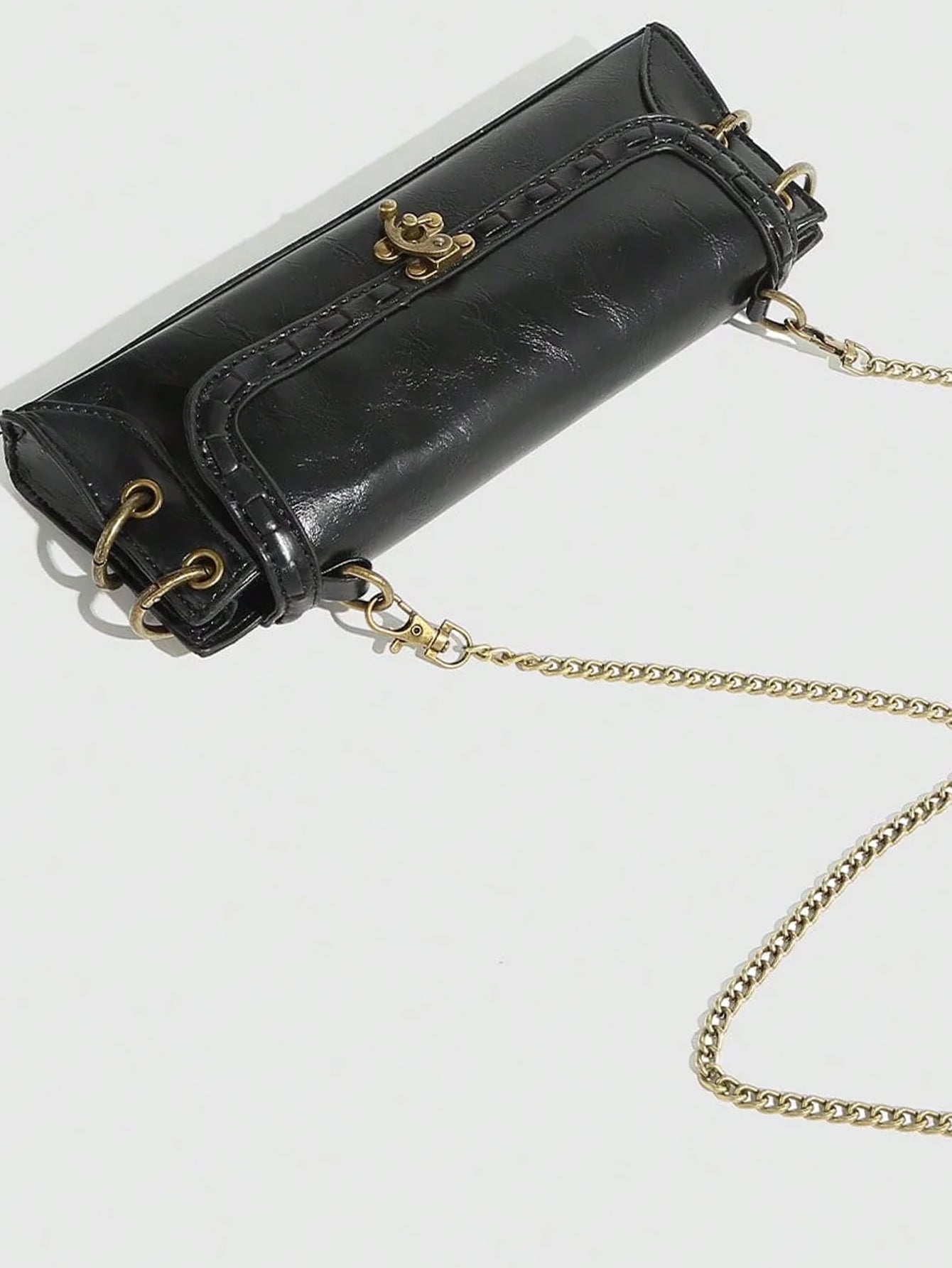 Versatile Bull Inspired Riviera Crossbody In Black