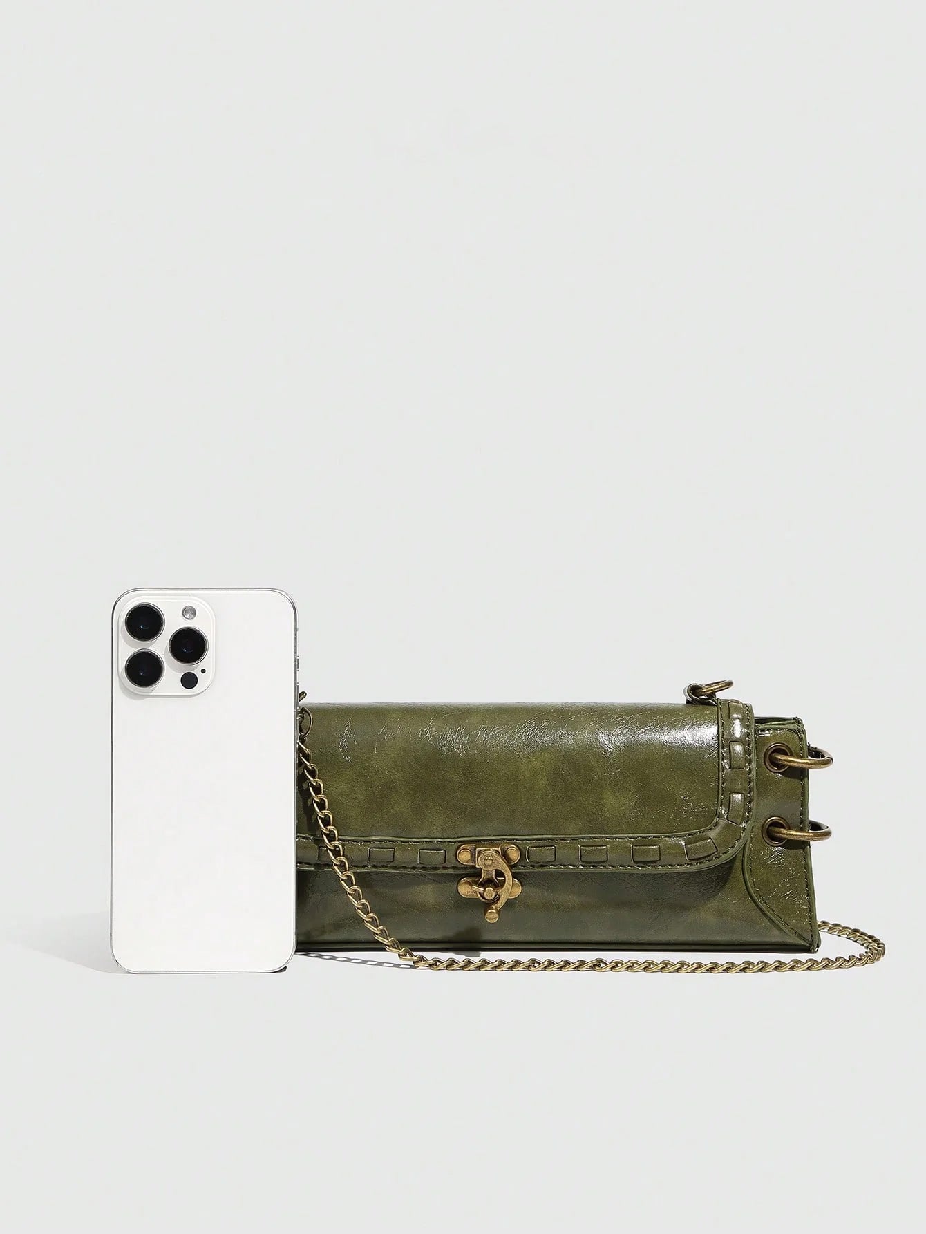 Versatile Bull Inspired Riviera Crossbody In Camo Green