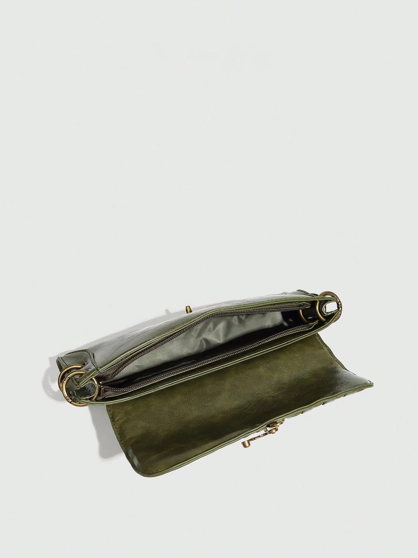 Versatile Bull Inspired Riviera Crossbody In Camo Green