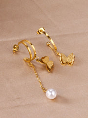 Butterfly Stainless Steel Charming Drop Earrings - FD ⚡