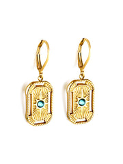 Pendant Flower Earrings - FD ⚡
