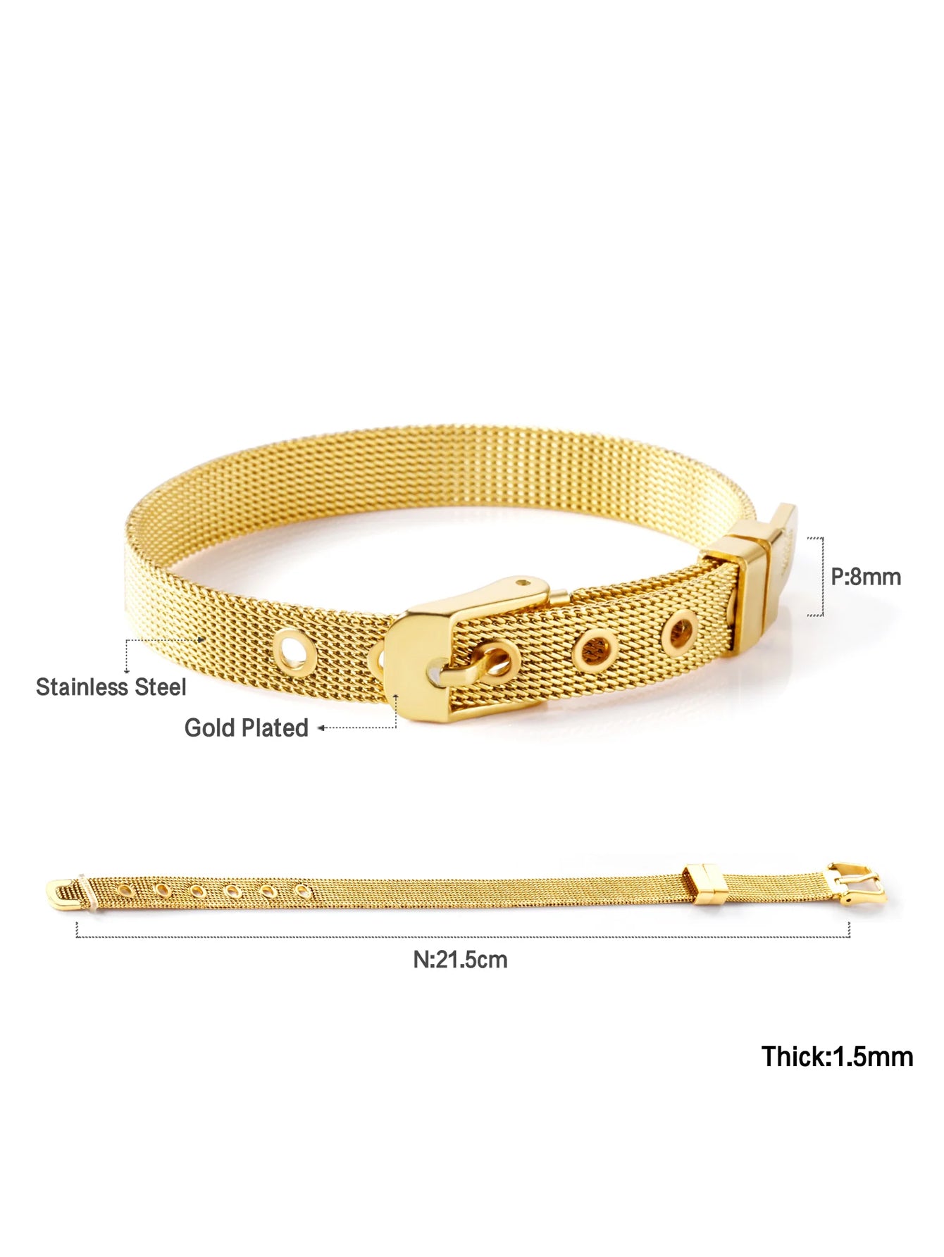 Soft Stainless Steel Bracelet - FD ⚡
