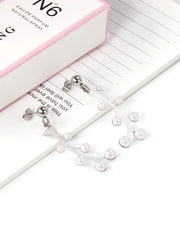 Stainless Steel Diamond Earrings - FD ⚡