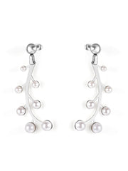 Stainless Steel Diamond Earrings - FD ⚡