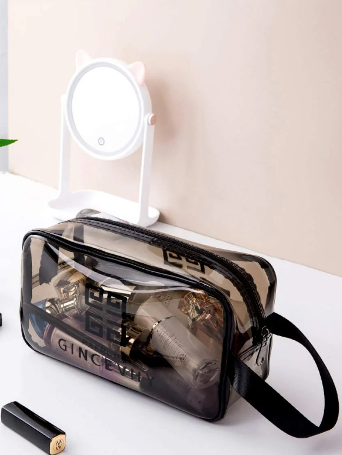 Transparent Portable Makeup Bag - FD ⚡