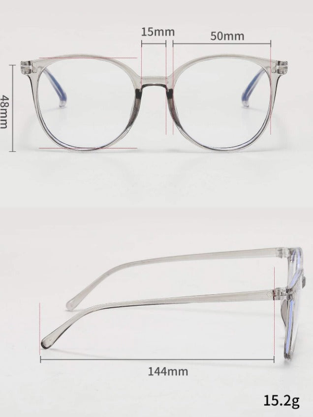 Anti-blue Light Eyeglasses - Grey