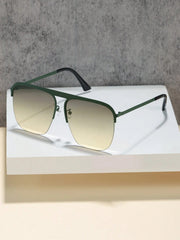 1 PC Metal Frame Shape Eyewear - www.thetreasurebox.me