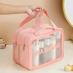 1pc Large Capacity Transparent Cosmetic Bag - FD ⚡