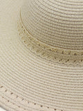 Wide Brim Straw Hat - TheTreasureBox.pk