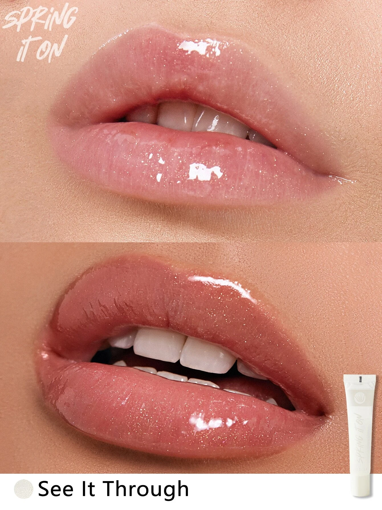 Spring It On Glow Gloss - See It Through