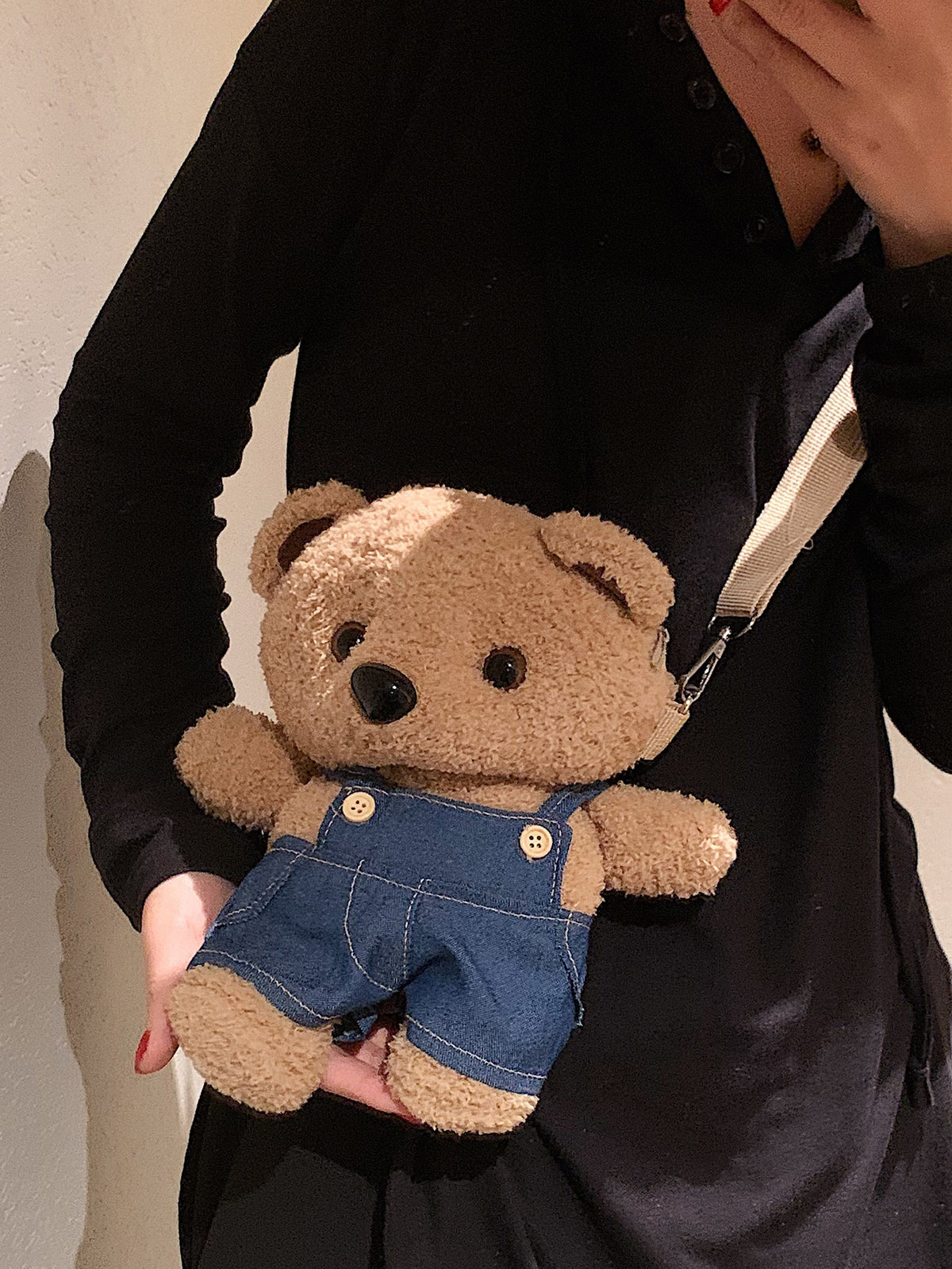 Girls Bear Design Novelty Bag