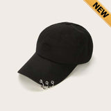 Ring Detail Baseball Cap - TheTreasureBox.pk
