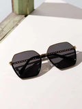 Polygon Frame Sunglasses - www.thetreasurebox.me