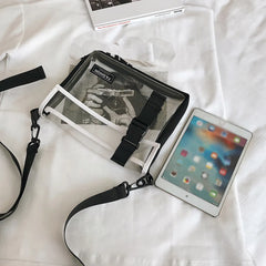 Transparent Street Versatile Shoulder Bag - www.thetreasurebox.me