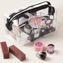 Cosmetics Pattern Clear Makeup bag - FD ⚡ - www.thetreasurebox.me